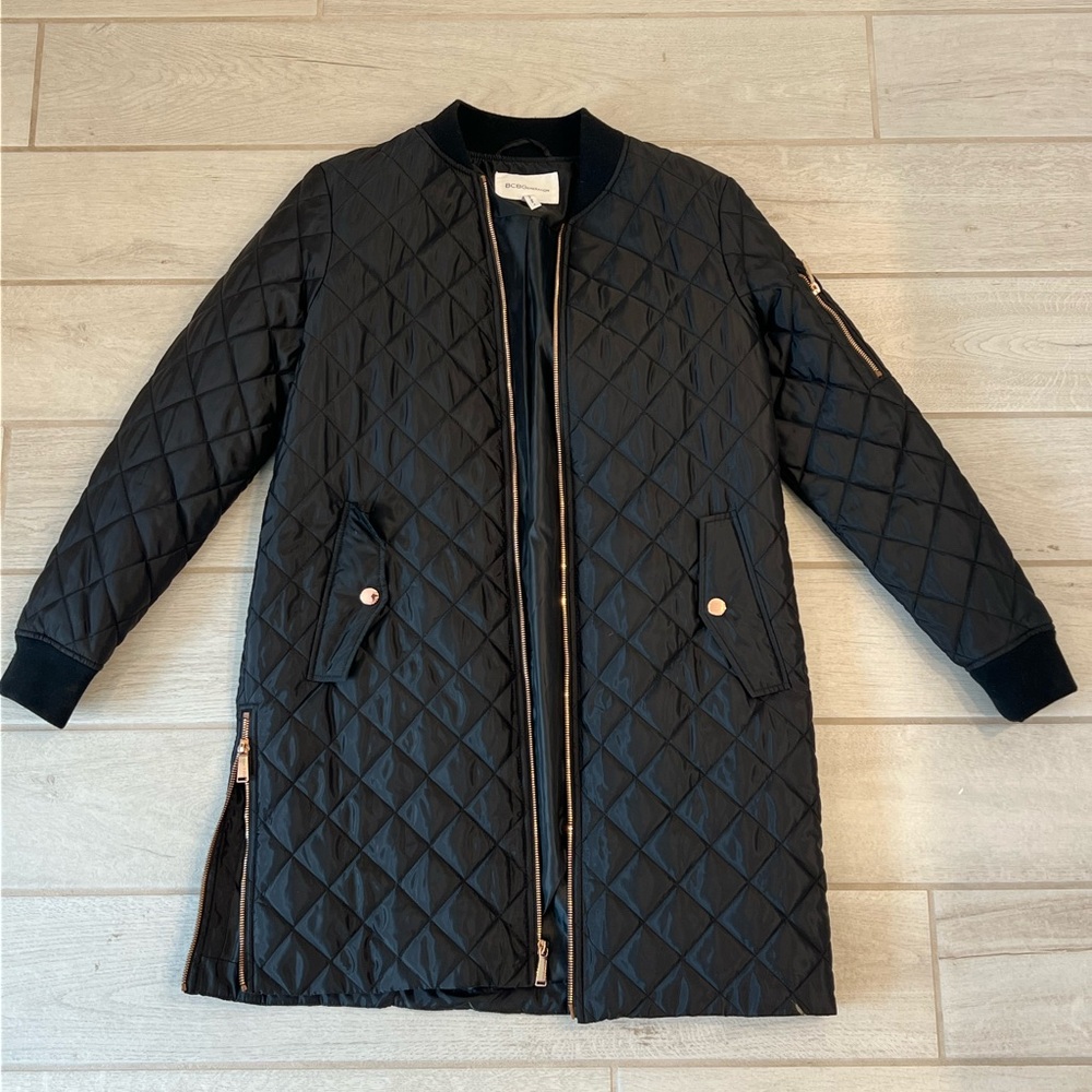 Quilted Black Jacket